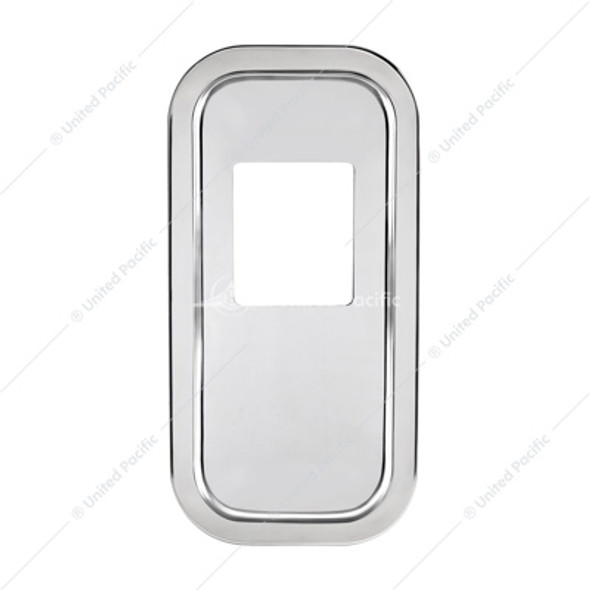 21735-UP 2005+ PETERBILT STAINLESS SHIFT PLATE COVER