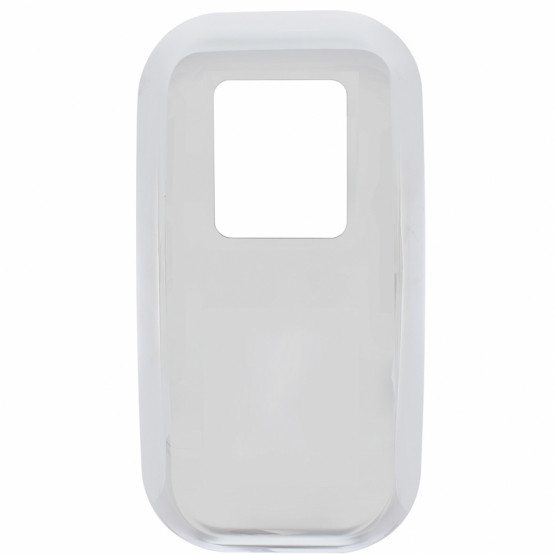 41753B-UP CHROME SHIFT PLATE COVER FOR PETERBILT TRUCKS - FITS OEM S22-6041M01-268 (BULK)
