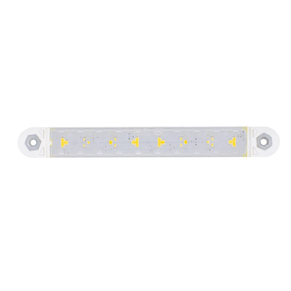 5" 8 White LED Light Strip With 2-Wire Connection