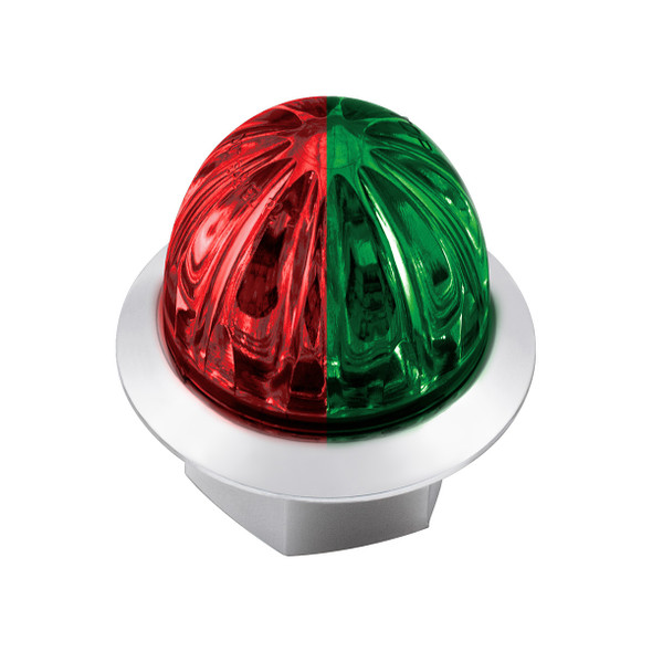 Double Fury 4 LED Dual Function 1-1/8" Watermelon Light-Red & Green LED