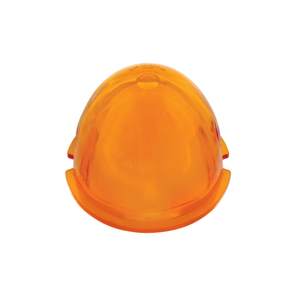 9 LED Dual Function GloLight Watermelon Cab/Auxiliary Light - Amber LED / Amber Lens (Bulk)