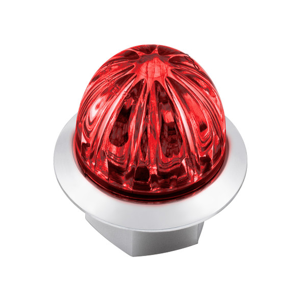 Double Fury 4 LED Dual Function 1-1/8" Watermelon Light-Red & White LED