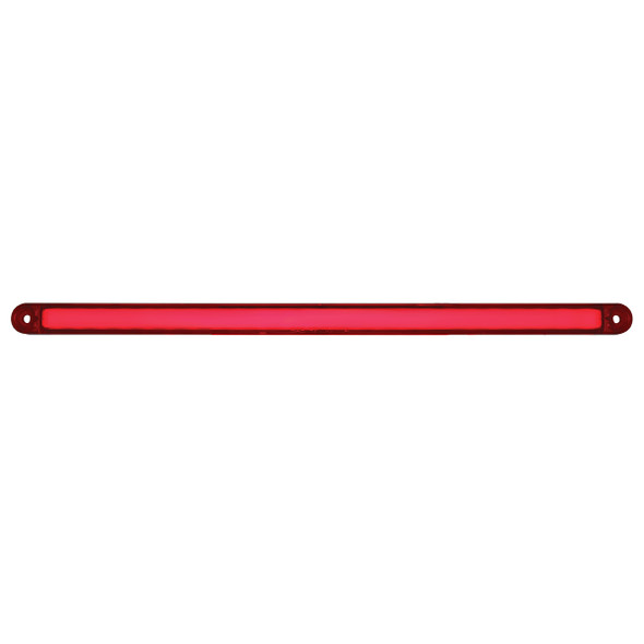 24 LED Dual Function 12" GloLight Bar (Stop, Turn & Tail) - Red LED/Red Lens (Card)