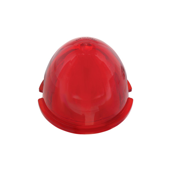 9 LED Dual Function GloLight Watermelon Cab/Auxiliary Light - Red LED/Red Lens