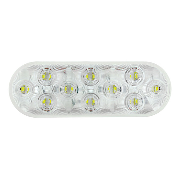 20 LED 6" Oval Back-Up Light - Competition Series (Bulk)