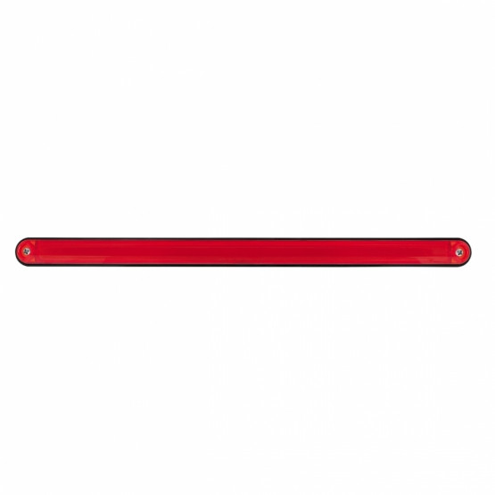 24 LED 12" GloLight Bar With Black Housing - Red LED/Red Lens