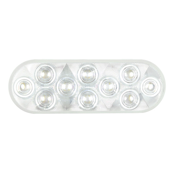 20 LED 6" Oval Back-Up Light Kit - Competition Series