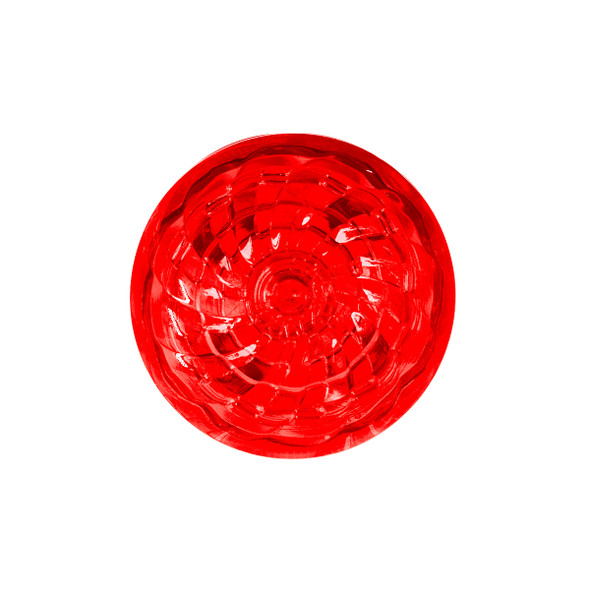 LED 1-1/4" Round Light (Clearance/Marker) - Red LED/Red Lens