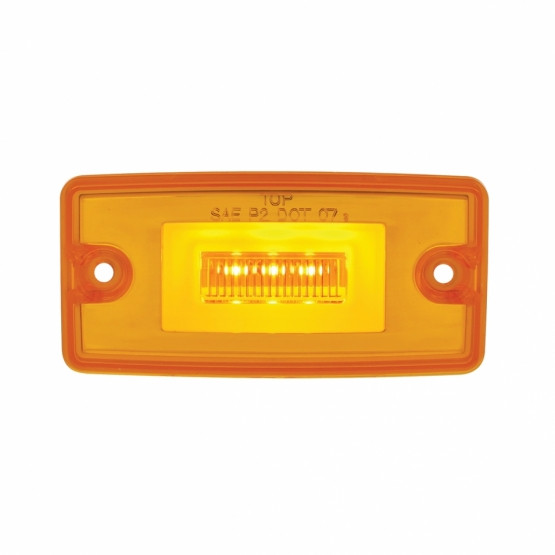 11 LED Cab GloLight For Freightliner Century (1996-2011) And Columbia (2001-2017) - Amber LED/Amber Lens