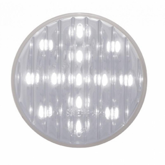 13 LED 2.5" Auxiliary/Utility Light - White LED/Clear Lens
