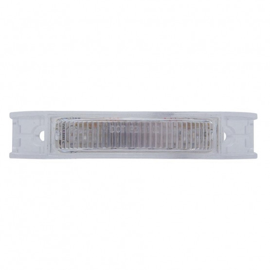 7 LED Rectangular Light (Clearance/Marker) - Amber LED/Clear Lens