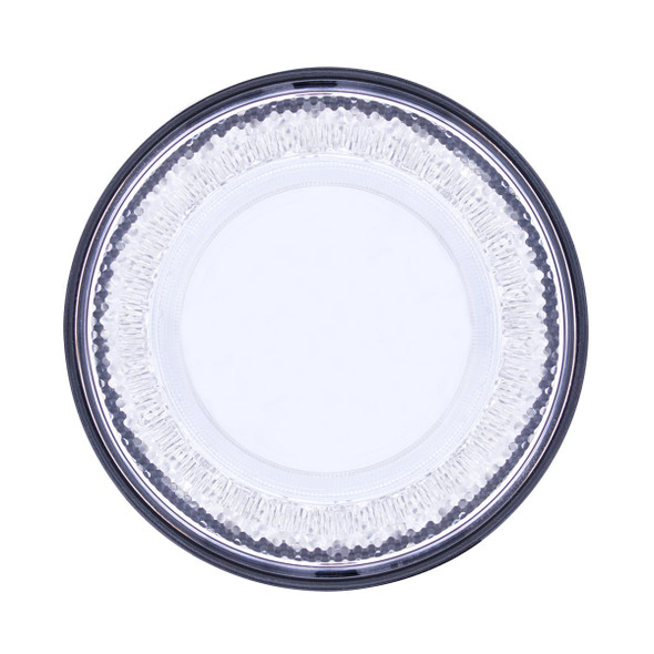 24 LED 4" Round Mirage Light (Stop, Turn & Tail) - Red LED/Clear Lens