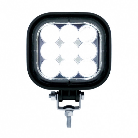 9 High Power LED Square Work Light - Flood Light