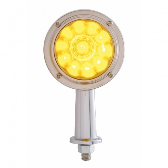 11 LED 2-1/8" Arm Watermelon Honda Light Kit - Amber LED/Amber Lens