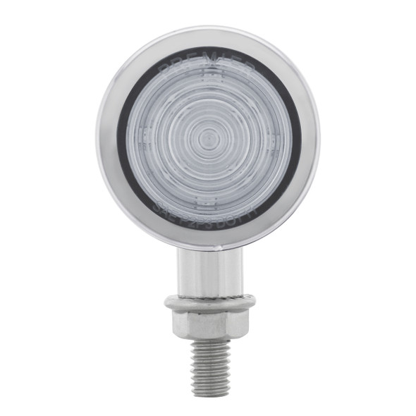 9 LED Mini Bullet Light - Amber LED/Clear Lens