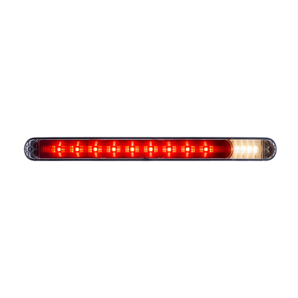 9 Red LED 17" Light Bar With 4 White LED Back Up Light (Bulk)