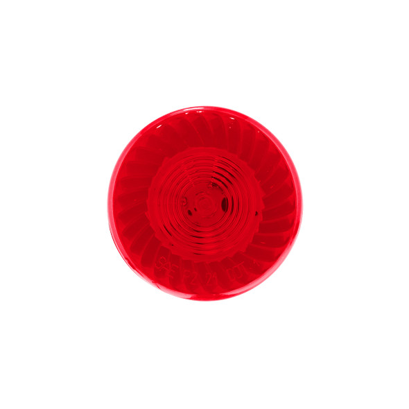 7 LED 2" Round Turbine Light (Clearance/Marker) - Red LED/Red Lens