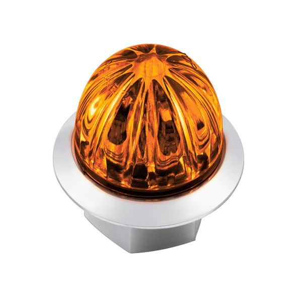 Double Fury 4 LED Dual Function 1-1/8" Watermelon Light-Amber & Purple LED
