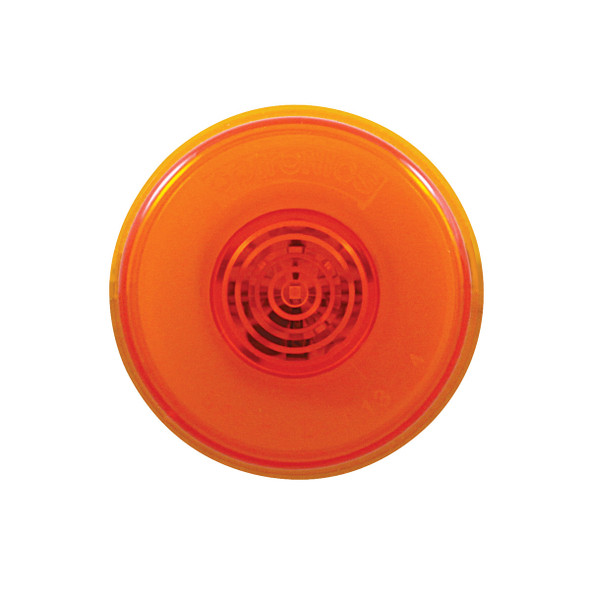 6 LED 2" Round GloLight (Clearance/Marker) - Amber LED/Amber Lens (Bulk)