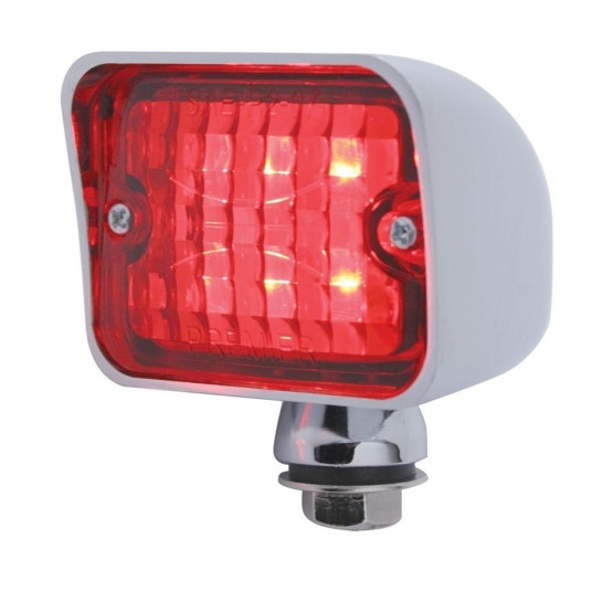 6 LED Large Rod Light - Red LED/Red Lens