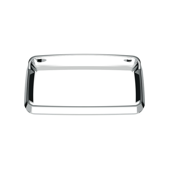 41236-UP CENTER DASH INSTRUMENT BEZEL WITH VISOR FOR 2006+ PETERBILT