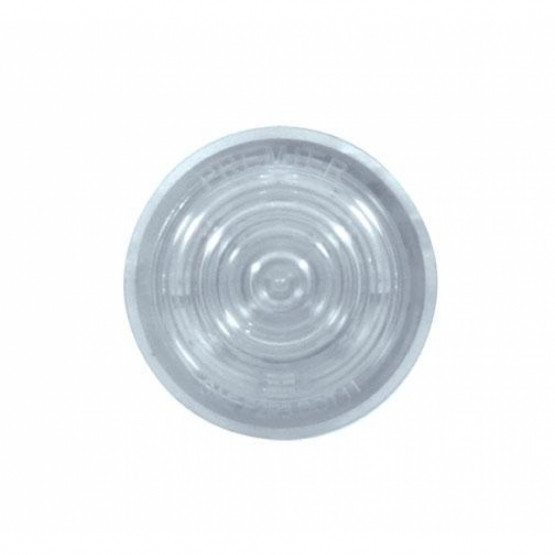 9 LED Mini Bullet Light Insert - Amber LED/Clear Lens (Bulk)