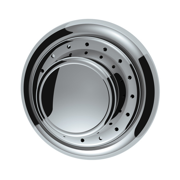 41772-UP CHROME PETERBILT DASH DATA DISPLAY MODULE CONTROL KNOB SET