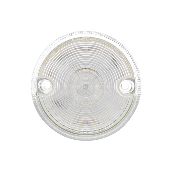 15 LED 3" Series 2 Light Only For Double Face Light Housing - Red LED/Clear Lens