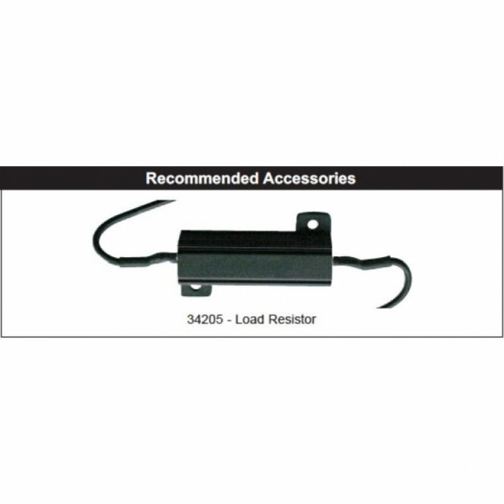 21 LED 3-1/4" Signal Light For Harley Motorcycle With 1156 Plug - Red LED/Clear Lens