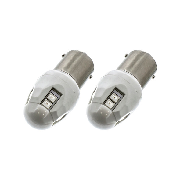 High Power 8 LED 1156 Type Bulb - Red (Card of 2)