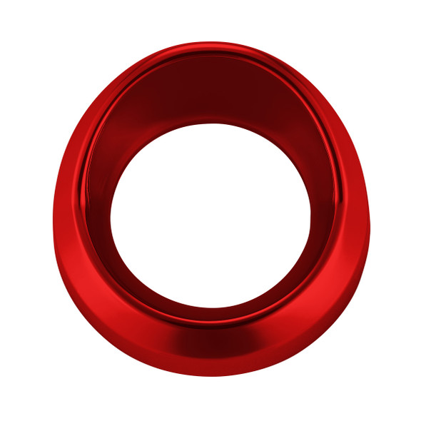 Candy Color Small Gauge Cover With Visor-Candy Red