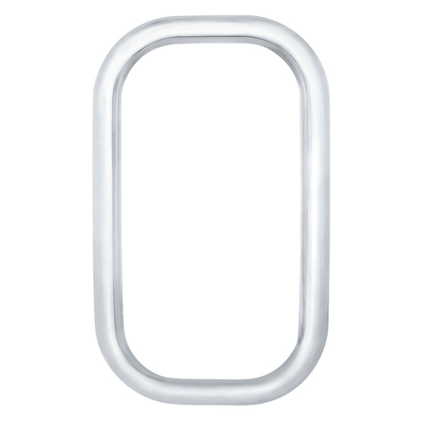 Chrome Exterior View Window Trim For Freigthliner Classic (1989-2010) (Bulk) - No Adhesive Included