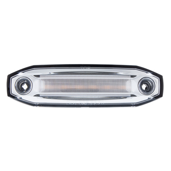 6 Amber LED Light (Clearance/Marker) With 6 Blue LED Side Ditch Light