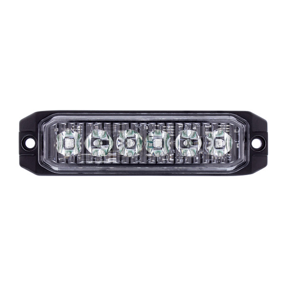 6 High Power LED "Competition Series" Slim Warning Light - Blue