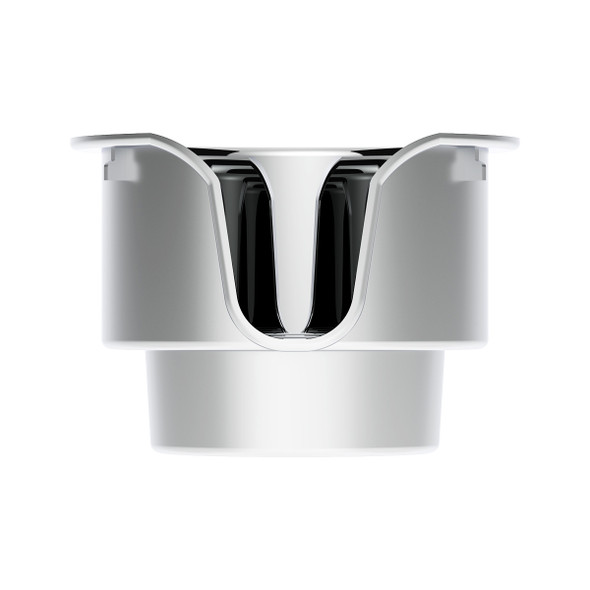 40963-UP CHROME CUP HOLDER INSERT FOR KENWORTH W900/T800/T600 (2002-2008) & PETERBILT 379/378 (2001-2005)