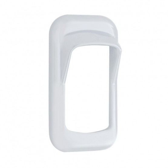 Chrome Plastic Rocker Switch Bezel With Switch Guard (Bulk)