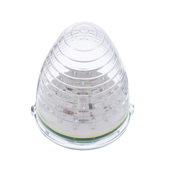 19 LED Beehive Grakon 1000 Cab Light - Amber LED/Clear Lens