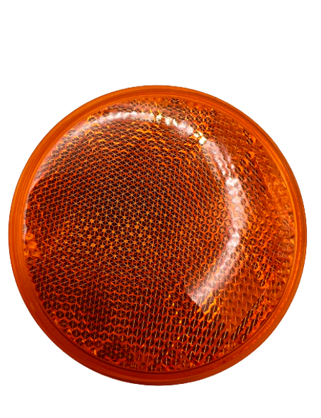 30713-UP 3" Round Quick Mount Reflector - Amber