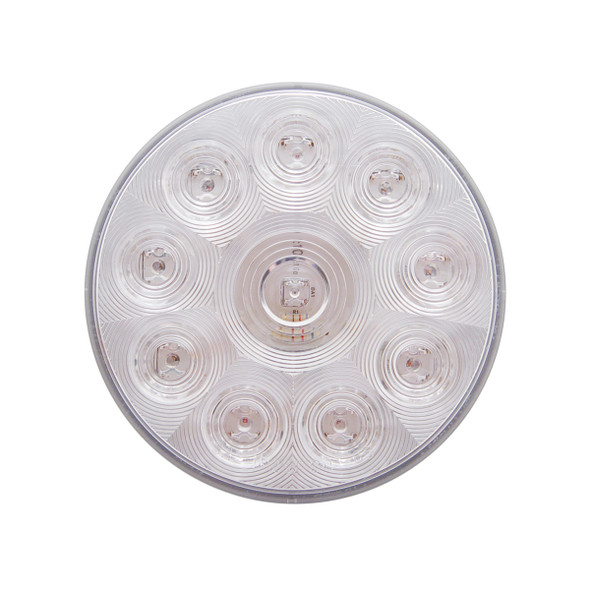 10 LED 4 "Auxiliary/Utility Light - White LED/Clear Lens