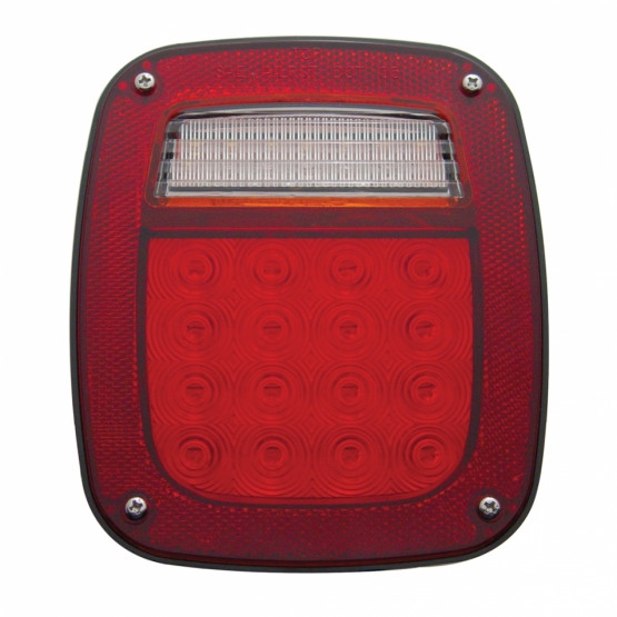 LED Universal Combination Tail Light With License Light