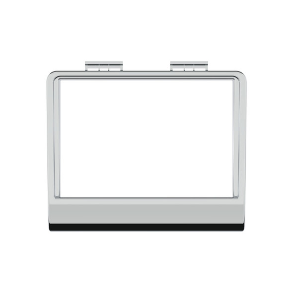 Chrome Plastic Upper CB Trim For Freightliner