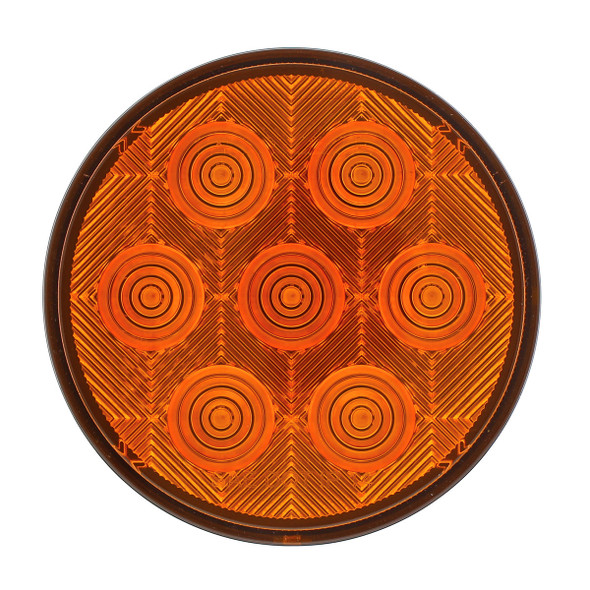 7 LED 4" Competition Series Turn Signal Light Kit - Amber LED/Amber Lens
