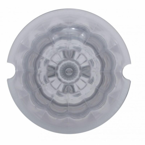 17 LED Reflector Watermelon Maze Cab Light - Red LED/Clear Lens