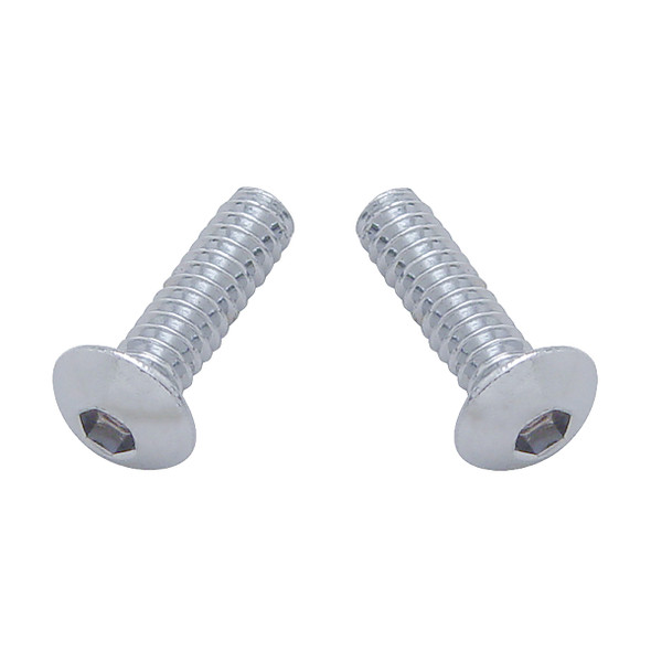 48028-UP ETCHED STAINLESS "A" PANEL POCKET COVER FOR PETERBILT