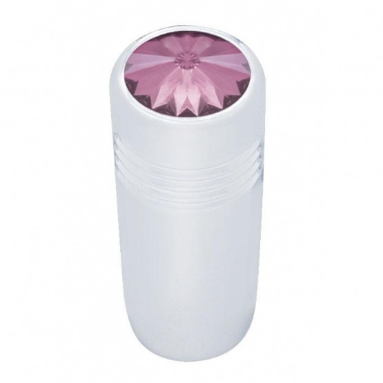 1-5/8" Short Toggle Switch Extension With Color Crystal - Purple Crystal