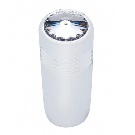 1-5/8" Short Toggle Switch Extension With Color Crystal - Clear Crystal