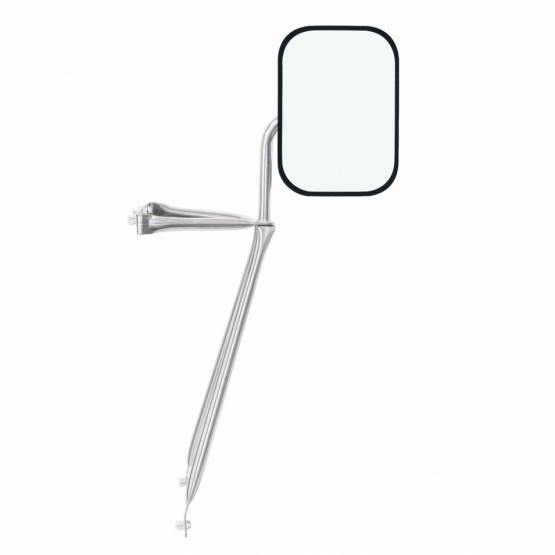 Stainless Steel Swing Away Mirror