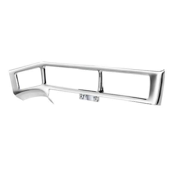 Chrome Plastic Right Lower Dash Trim For Freightliner Columbia (2001-2011) & Coronado (2002-2010)