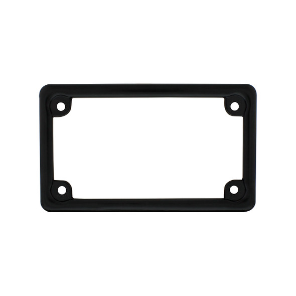 Black Motorcycle License Plate Frame