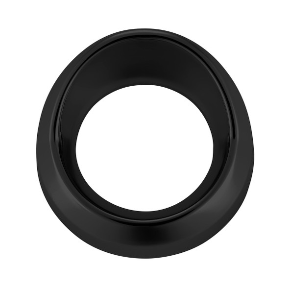 Candy Color Small Gauge Cover With Visor-Matte Black